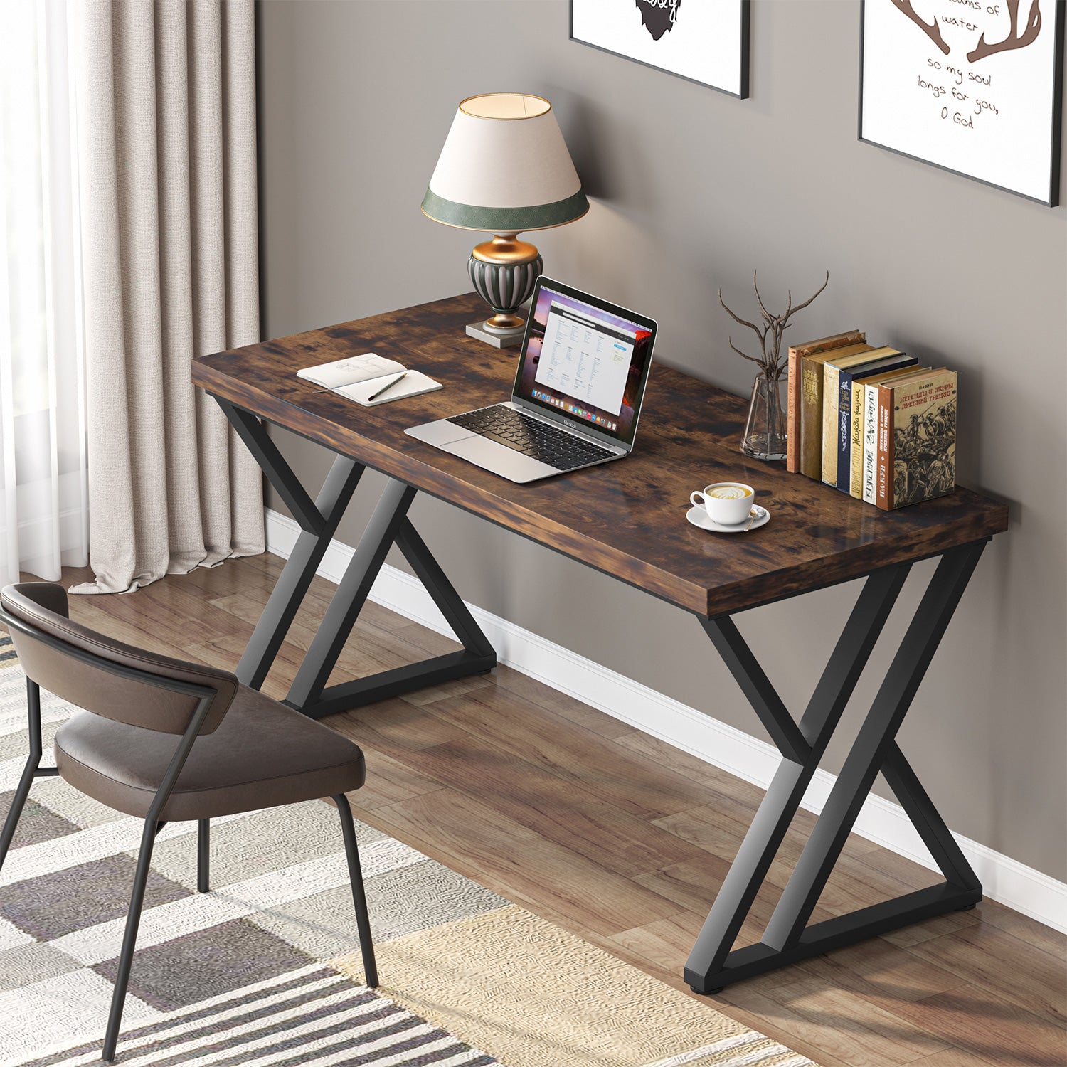 55" Computer Writing Desk